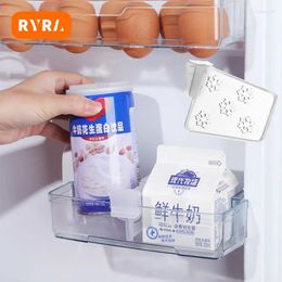 Almacenamiento de cocina RYRA, 4 Uds., tablero divisorio para refrigerador, estante para latas y botellas, organizador, férula divisoria de plástico retráctil