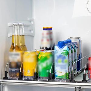 Keukenopslag Zelfstaande frisdrank kan de dispenser koelkastrankje verstelbare bierduwhouder houder