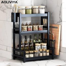 SH AOLIVIYA – rangement de cuisine, support d'évier, bouteille d'assaisonnement, planche à découper, ustensiles de cuisine, couteau, organisateur de vin