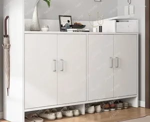 Armoire à chaussures de rangement de cuisine Porte-pas de couloir Entrée Rack à l'épreuve de la poussière