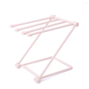 Rack de serviette de stockage de cuisine pliage de gant de toilette de drainage de drain de drain de gilet