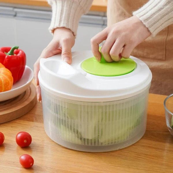 Stockage de cuisine séchoir à légumes passoires à Fruits lave-panier manuel égouttoir à Fruits laitue Spinner passoire Gadgets