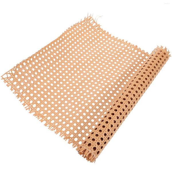 Cocina de almacenamiento Pegues para caminar material Caning Faux Rattan Corizas Ornamentos Cabeño Craft Crafts