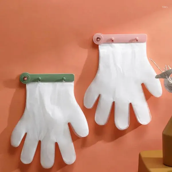 Gants muraux de rangement de cuisine Clip Clip de distributeur jetable Disposser sans poinçon Supplies au restaurant avec 100 gadgets