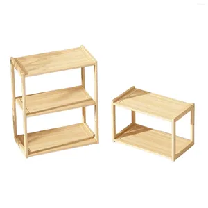 Étagère de rangement en bois pour hommes, rangement de cuisine, fournitures de bureau, étagère d'exposition de table pour hommes, comptoir de décoration