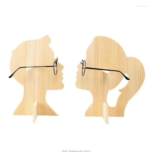 Rangement de cuisine lunettes en bois présentoir lunettes de soleil support armoire femme homme