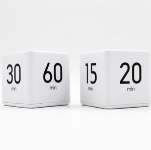 Kitchen Timer White Cube Management Kids Workout Home Cooking Accessoires 290U6212088