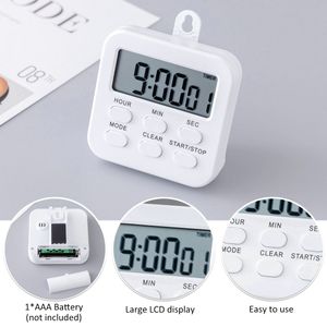 Kookwekkers 3 in 1 groot magnetisch LCD digitaal afteltimer voor keuken stopwatch alarm met standaard kookwekker kookwekker 230926