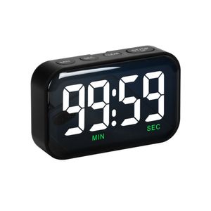 Kookwekkers 9,3*5,75*2,6cm Magnetische kookwekker 99Min 59S LED Digitale Timer Countdown HD Kooktimer voor Studie Yoga Fitness Stopwatch 230831