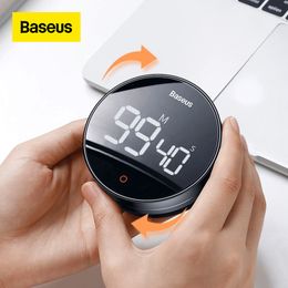 Minuteries de cuisine Baseus compte à rebours magnétique réveil manuel support numérique bureau cuisine douche étude chronomètre 221122