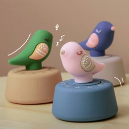 Minuteurs de cuisine mignon Choo-choo oiseau horloge minuterie étudiant apprentissage gestionnaire de temps maison cuisine minuterie rappel mécanique 231219