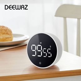 Timeuses de cuisine Deewaz Timer numérique magnétique multifonctionnel pour la cuisine Cuisine Baking Study Stophatch Alarm Mécanique Courte de temps Morloge 230812