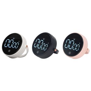 Kitchen Timers Digital Kitchen Timer Adjustable Volume Large LED Display Timer Non Slip Pads Energy Saving with Support for Cooking 230328