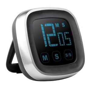 Keuken timers groot voor touchscreen digitale keuken timer aftellen luid stopwatch alarminterval timingapparatuur multifunctionele thuisgadgets 230328