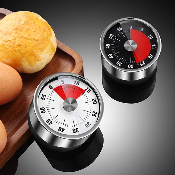 Minuteries de cuisine Aimant Minuterie d'adsorption Réveil mécanique Étude de cuisine Rappel d'oeufs Compte à rebours Gadget Accessoires 230721