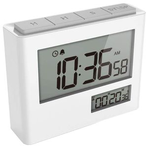 Temporizadores de cocina Temporizador multifunción Reloj despertador de pantalla dual Temporizador de intervalo de cuenta regresiva magnético Temporizador de entrenamiento de gimnasio Cronómetro Manageme277h