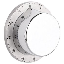 Keukentimers Rvs Timer Body Mechanical Alarm Koken Countdown Clock 60 minuten Tool