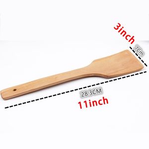 Herramienta de cocina Utensilios de cocina Cacerola antiadherente Turner de madera Espátula de madera Spatula Wood Cocinas Accesorios Utensilios de cocina Vajilla WLY BH4567