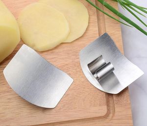 Protecteur de doigts de doigt de couteau d'acier inoxydable d'outil de cuisine pour couper les outils de Protection de doigts de cuisson de tranche sûre