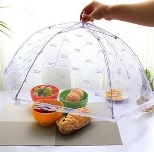 Küchengeräte Gadgets Spezialwerkzeuge Küche Lebensmittel Regenschirm Abdeckung Picknick Grill Party Fly Moskito Mesh Net Zelt NEW3431129