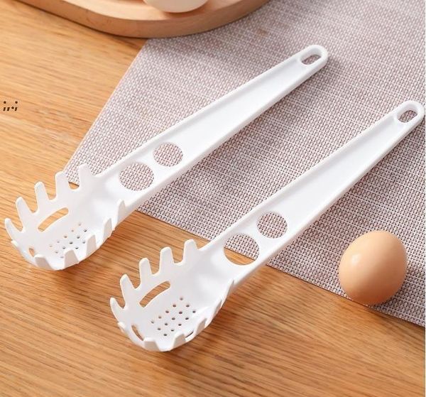 Outils de cuisine Mtifunction Spaghetti Server Pâtes Fourchette Gadget Résistant À La Chaleur Nouilles Sauté Cuillère Passoire BBC190