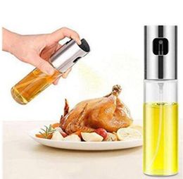 Keukengereedschap Olijfolie Sproeierfles Pot Azijn Spray Flessen Waterpomp Jus Boten Grill Dispenser BBQ Sproeier Koken