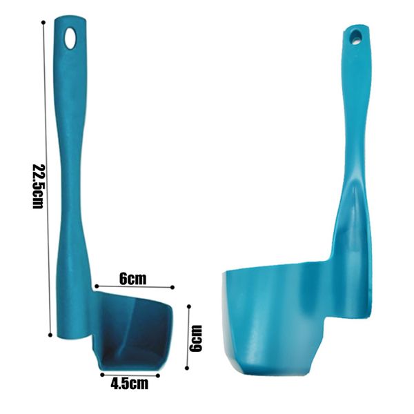 Utensilios de cocina Espátula giratoria para licuadora de cocina Alimentos Espátula de tambores de mezcla rotativa multifunción 10pcs