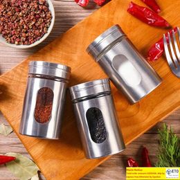 Outils de cuisine Coupe de cure-dents Spice Pepper Jar Stockage de bouteilles Distributeur d'assaisonnement Conteneur Shaker DH2045