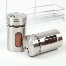 Outils de cuisine Coupe de cure-dents Spice Pepper Jar Stockage de bouteilles Distributeur d'assaisonnement Conteneur Shaker DH29