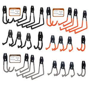 Keuken Handdoek Haken 10 Stuks Set Zware Metalen Muurbevestiging Garage Bike Hanger Haak Tuin Badkamer Organizer Opslag Gereedschap 230710