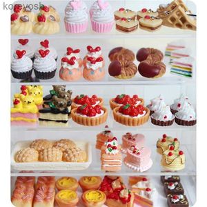 Cuisines jouer nourriture 1/6 échelle maison de poupée Miniature gâteau pain bricolage Dessert Mini nourriture pour s BJD maison de poupée meubles de cuisine accessoires L231104