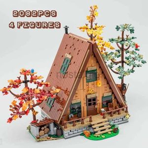 Kitchens Play Food 2082 PCS Tipo A marco Cottage Compatible 21338 Arquitectura Four Seasons Forest Tree House Toys Toys Birthday Christmas Gift 2445