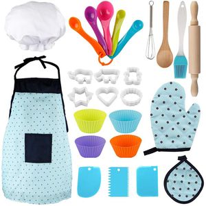 Cuisines Jouer Alimentaire Enfants Cuisine Cuisson Ensemble Cuisine Jouets Rôle Chef Chapeau Gants Ustensile Ustensiles de Cuisine Enfant Habiller Filles 230925