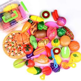 Keukens Speelvoedsel DIY Retend Speelgoed Plastic Snijden Fruit Groente Doe alsof ldren Keuken Montessori Leren Educatief Toyvaiduryb
