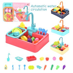 Kitchens Play Food Kids Mini Water Dispenser Kawaii Electric Dishwasher Pretend Play House Games Kitchen Items Toy Role Playing Girls Toys Gift 230616
