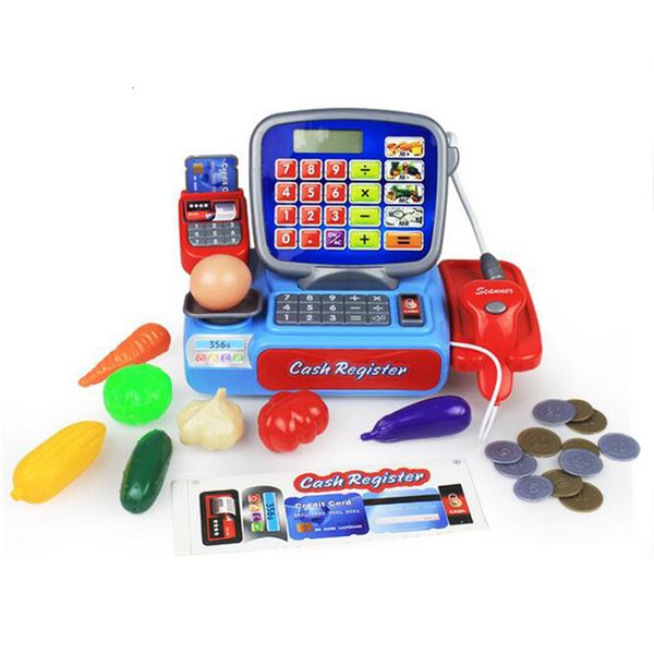 Cuisines Play Food Supermarket Mini Shop Shopping Épicier Minimarket Till Register Caissier Simulation Meubles Checkout Pretend Play House Toy 230628