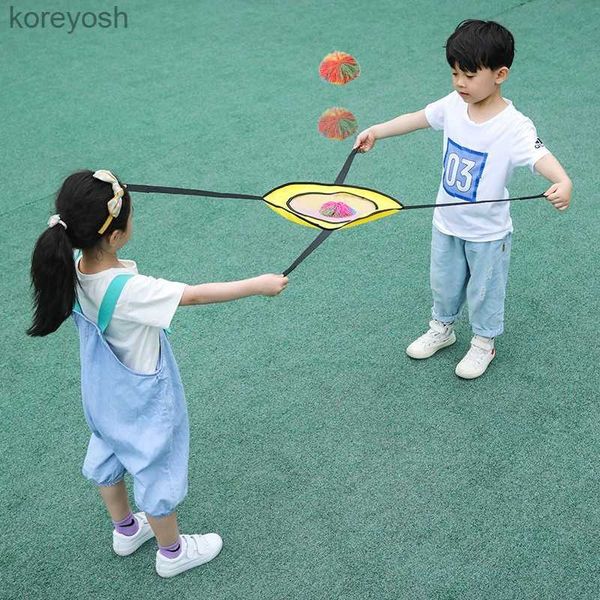 Cocinas Jugar comida Juego interactivo de lanzamiento y captura de pelota para dos jugadores Diversión al aire libre y entretenimiento deportivo Juguetes sensoriales para niños Jeux EnfantL231104