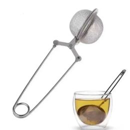 Herramientas de accesorios de utensilios de cocina Infusador de té 304 Sphere de acero inoxidable Molefle Coffee Herb Spice Filtro Difusor Manejo de boutique al por mayor au11