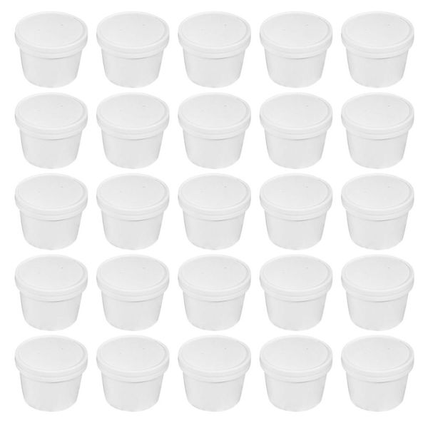 Utensilios de cocina Vasos de papel Tazones para tazas Pastel Yogurt Kraft Tiramisú desechable Caja de postre Tazón de hielo Recipientes para crema para microondas Sopa para llevar