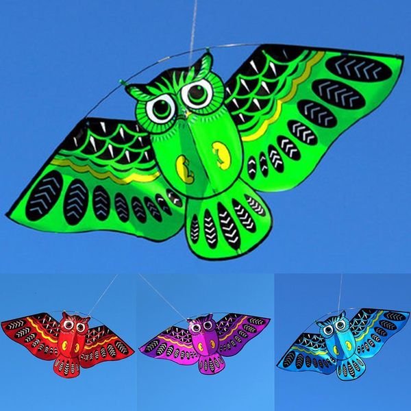 Kite Accessoires 3D Hibou Enfants Jouets Drôle Sports De Plein Air Classique Activité Jeu Avec Queue Pour Enfants Apprentissage Éducatif 230605