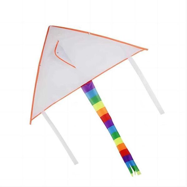 Kite Accessoires 4 Style DIY Peinture Coloré Volant Pliable En Plein Air Plage Cerf-Volant Enfants Enfants Sport 2023