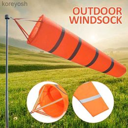 Vliegeraccessoires 80 cm buiten windhangend vliegerspeelgoed luchthavenvlag windzak reflecterende riem voor RC racevliegtuig richting metingL231118