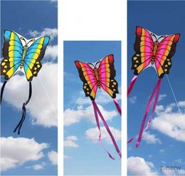 Accessoires de cerf-volant livraison gratuite cerfs-volants papillon jouets volants pour enfants cerfs-volants ligne cerfs-volants en nylon surf vent professionnel parapente professionnel