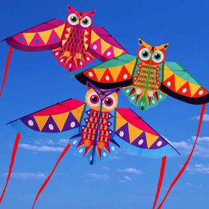 Accessoires de cerf-volant pour enfants dessin animé kite choul kite kite kite fly jouet extérieur kite kite colore long tail kite wx5.21