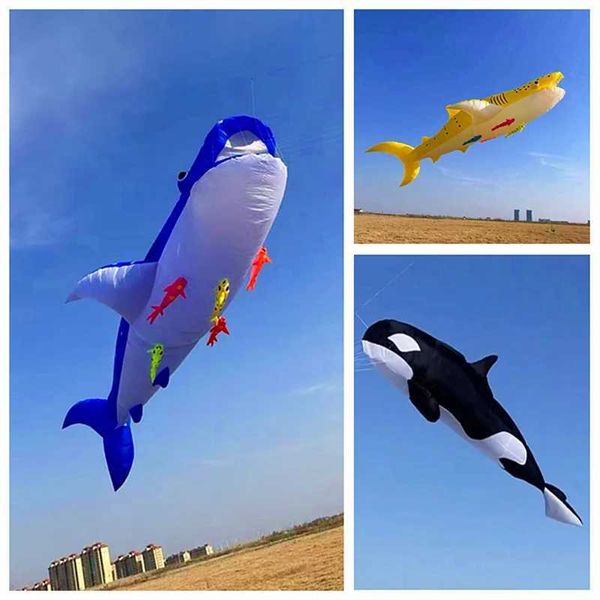 Accessoires de cerf-volant Livraison gratuite de 10m baleinage de baleine multi-couleurs d'épissage de skate kit pendant