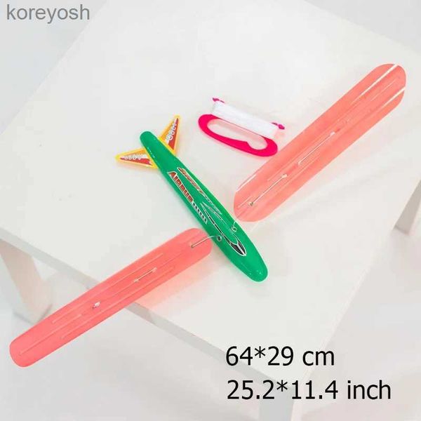 Accesorios de cometa Diversión DIY Avión Juguetes Cometa para niños Deportes al aire libre Desmontaje Aviones Volando al aire libre Plástico Lanzamiento manual Regalo para niños L231118