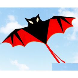 Vliegeraccessoires Hoge kwaliteit 18 M Red Bat Power harsstaaf met handvat en lijn Goed vliegend speelgoed Kids2275828 Drop-levering speelgoed Gif Dhysm