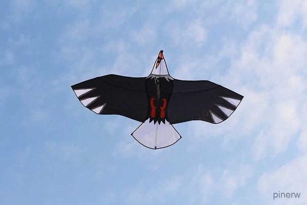 Accesorios para cometa, nuevos deportes divertidos al aire libre de alta calidad, cometa Animal de 75 pulgadas de potencia/cometas de águila con mango y línea de buen vuelo