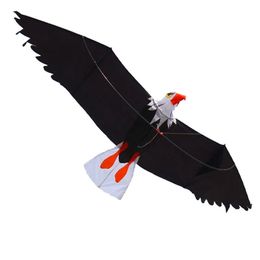 Accessoires de cerf-volant Sports de plein air amusants 2m Aigle 3D de haute qualité avec poignée et ligne de 30m Contrôle facile Bon 231212