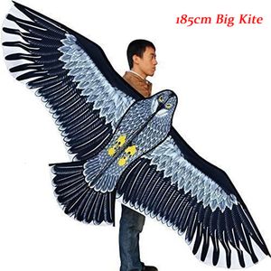 Kite Accessories Outdoor Fun Sports Huge 185cm Eagle Kite With Handle Line Novelty Toy Kites For Adult  Kids Large Good Flying 230706